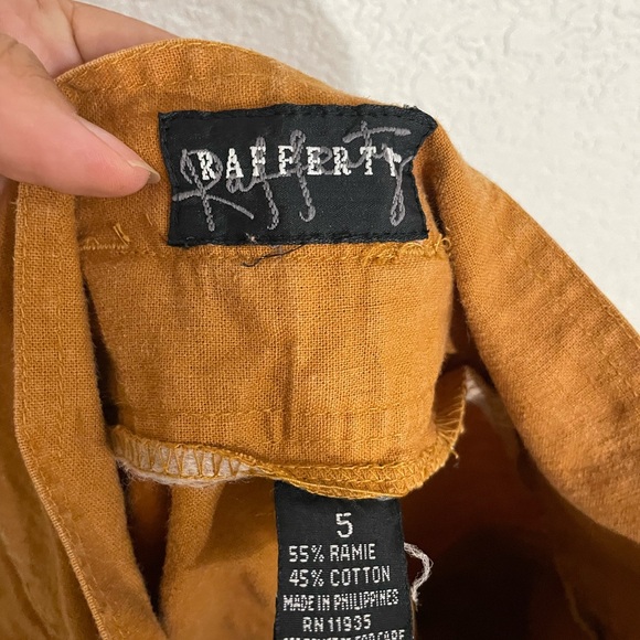 Vintage Raferty Wide Leg Shorts - Picture 5 of 5